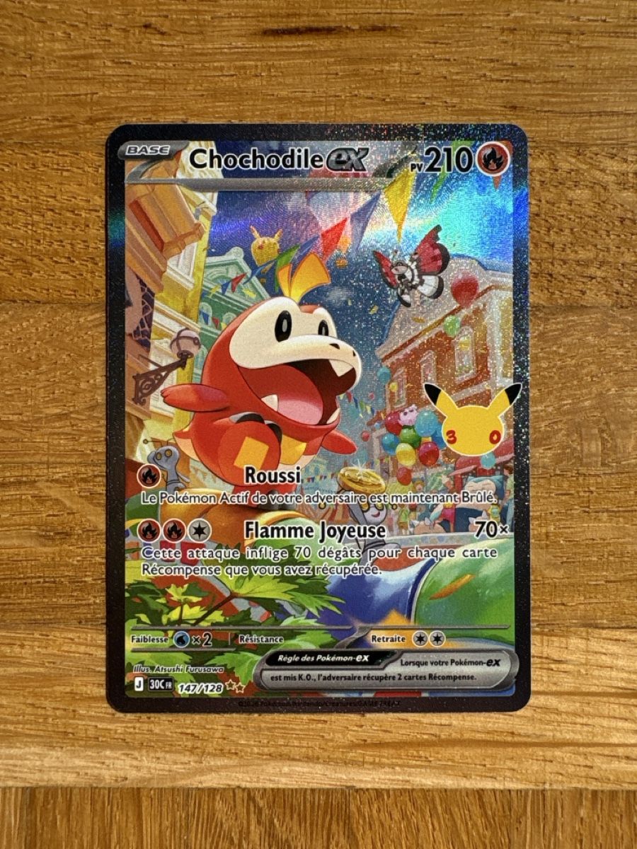 Pokémon Sammelbilder & Trading cards: Chochodile 30th fr – Neu (gemäss Beschreibung) aus Hauterive NE von bur_8xqg