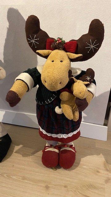 Pfister Tutte le decorazioni: Décoration Noel Couple de rennes – Nuovo (secondo la descrizione) da Crans VD venduto da vra_262m 2