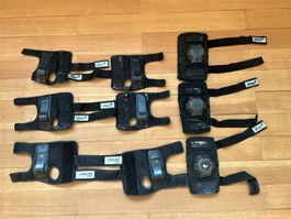 California Pro Knieschoner und Hand-, schwarz gebraucht