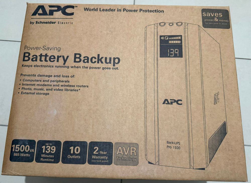 Batterie APC Back-UPS ES550 - 12V 7.2Ah - Remplacement FIAMM