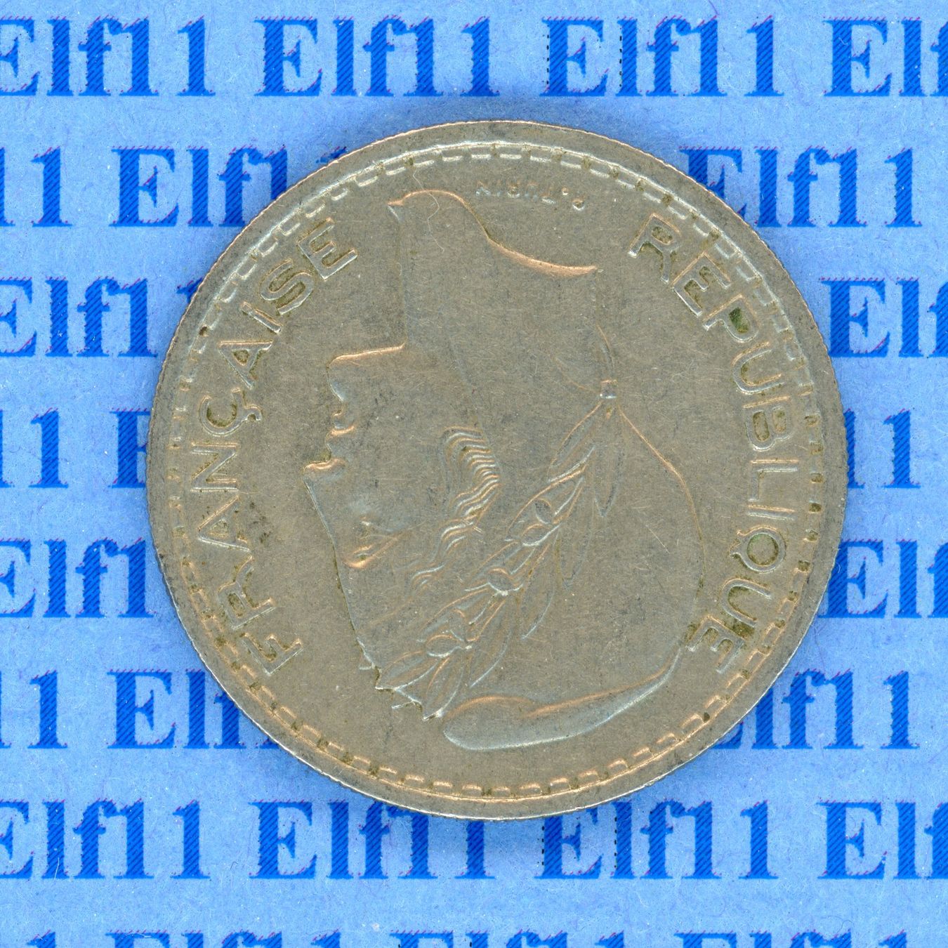 Alle Münzen: FRF__10.00 1948B vz 10 Francs – Gebraucht aus Widnau von Elf11 1