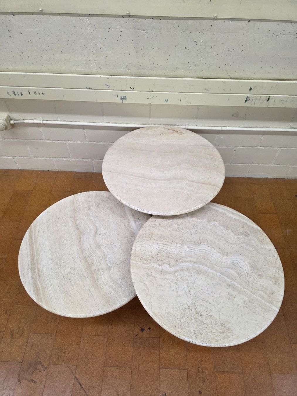 Tavoli: Designer Couchtisch Set aus Travertin  – Usato da Lichtensteig venduto da Usedinstorecom 5