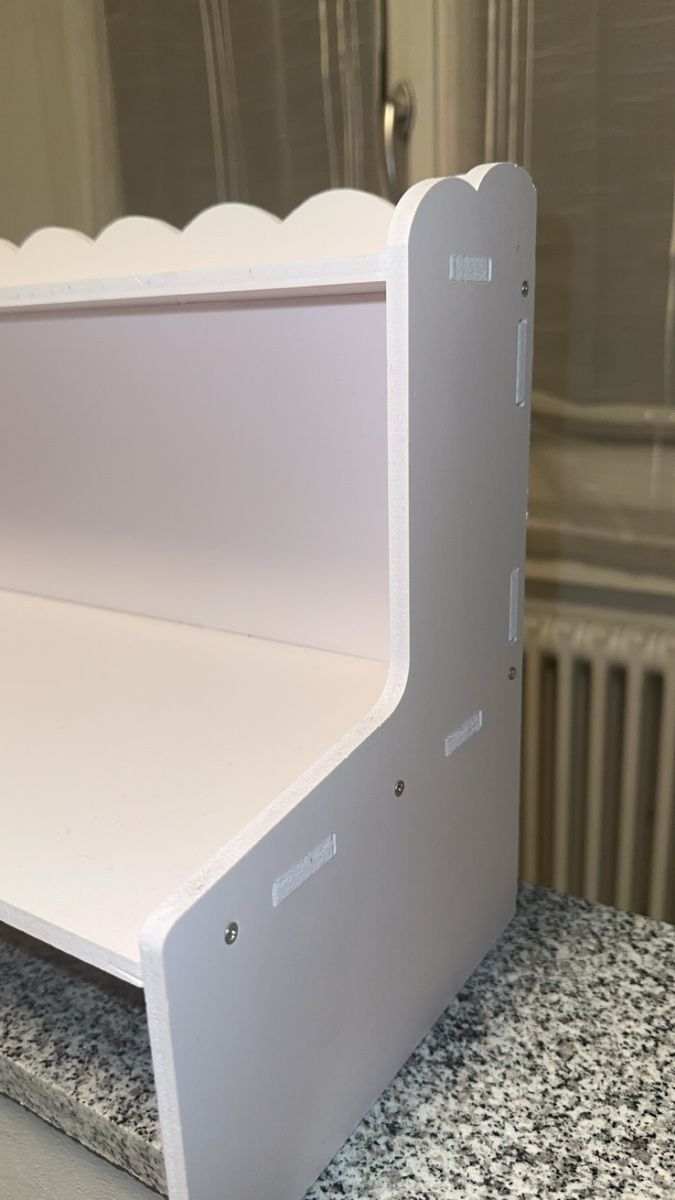 Regale: Weisses Regal aus Kunststoffholz – Neu (gemäss Beschreibung) aus Oftringen von tola19 3