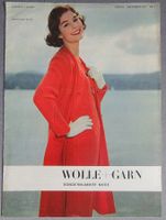 Wolle + Garn Nr. 9 - Zürich September 1957 - Sondernr. Mode