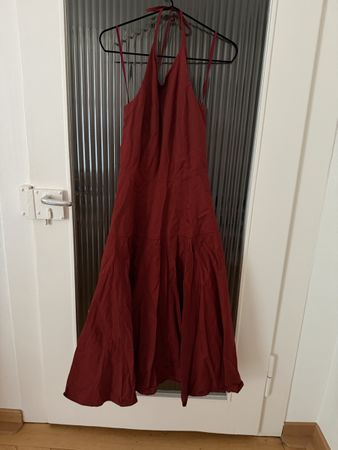 COS Kleid weinrot Grösse 34 neuwertig