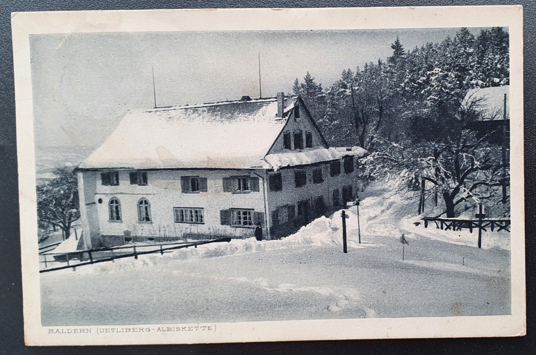 Ansichtskarten: Baldern(Uetliberg) 1915 – Gebraucht aus Kreuzlingen von Rschweiz1