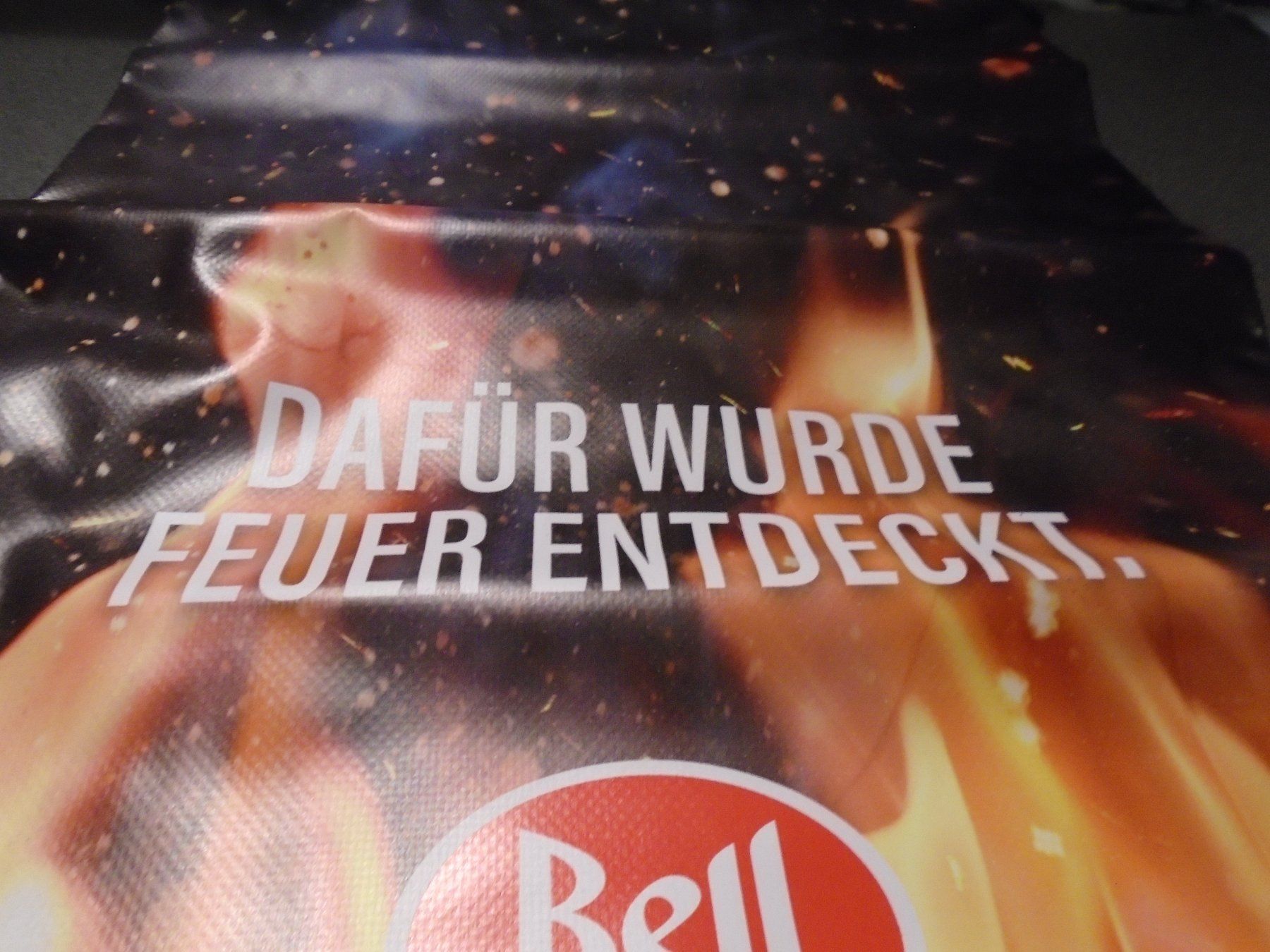 Taschen: Tasche / Bag Bell: Dafür wurde Feuer entdeckt – Neu und originalverpackt aus Zürich von Motzkuh 1
