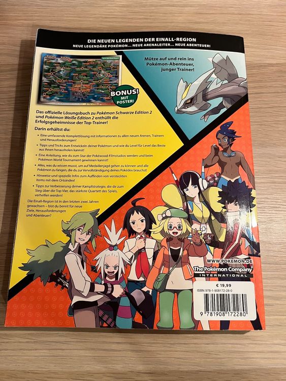 Pokemon Schwarz 2 Weiss 2 Lösungsbuch + Pokedex Nintendo Kaufen auf Ricardo