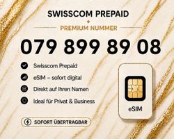 Swisscom Prepaid Premium Nummer