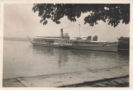 Zürichsee (ZH) Dampfschiff Stadt Zürich boot schiff G