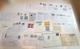 FDC Briefmarke Lot HELVETIA