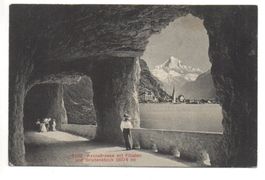 AXENSTRASSE mit Flüelen u. Bristenstock