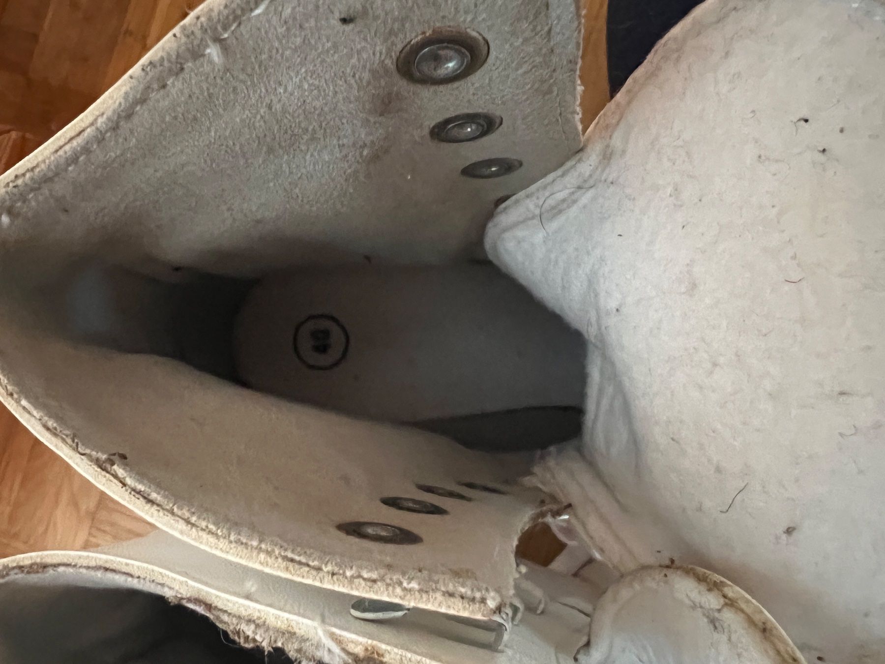 Pattini da ghiaccio: Schlittschuhe Davos Gold – Usato da Luzern venduto da HeikeHasi 5