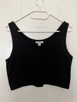 Schwarzes Croptop