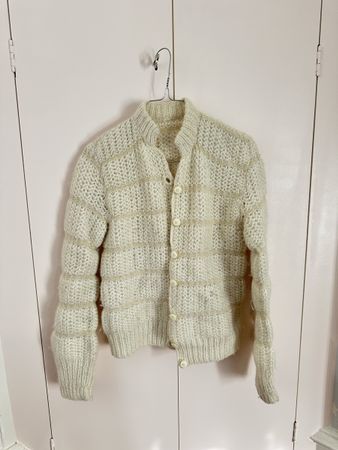 Gilet chaud couleur crème 🐑