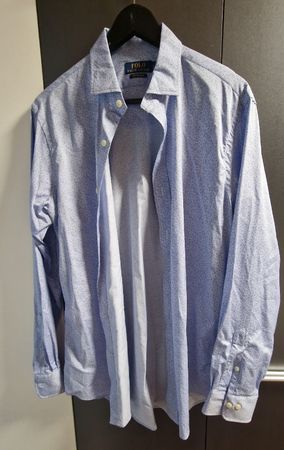 Polo Ralph Lauren Hemd, Grösse L, blau gemustert