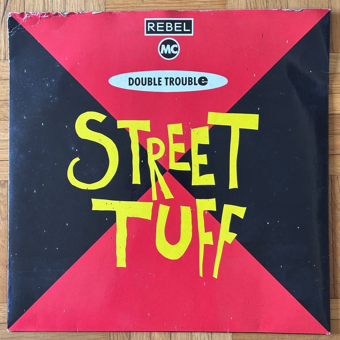Dischi in vinile: MAXI - Rebel MC, Double Trouble - Street Tuff – Usato da Breganzona venduto da Onairda75