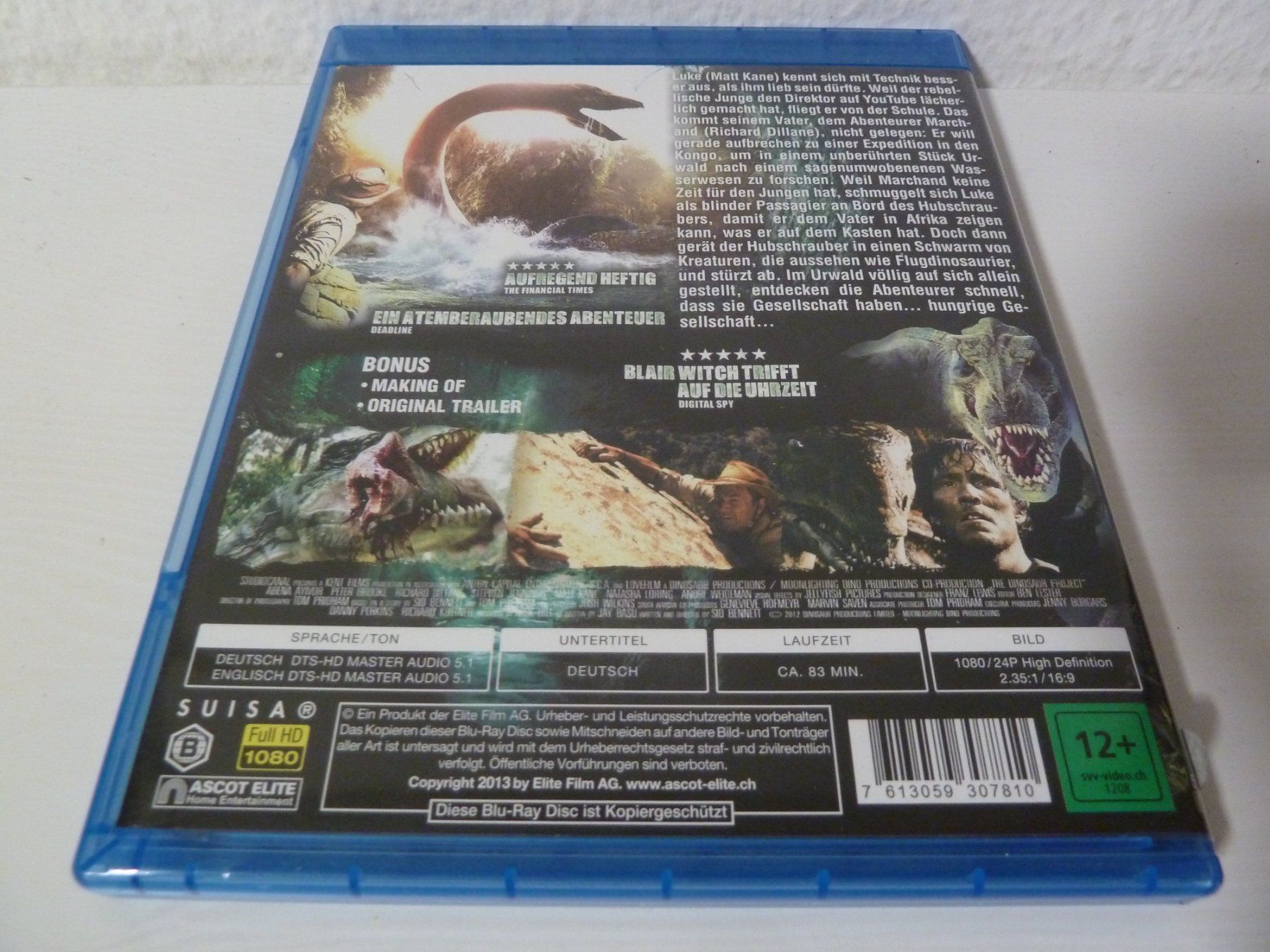 Tutti i DVDs: The Dinosaur Project  [Blu-ray] – Usato da Abtwil SG venduto da Pfusius 1
