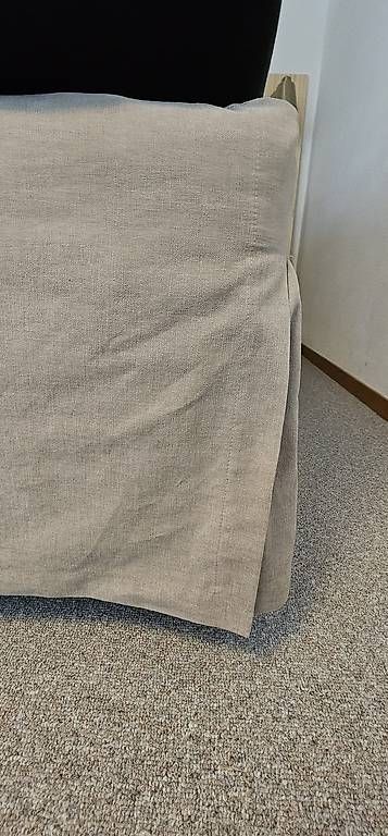 Lits: Hochwertiges Matri Boxspringbett in Beige – D'occasion à Siebnen par JaneDoe01 1