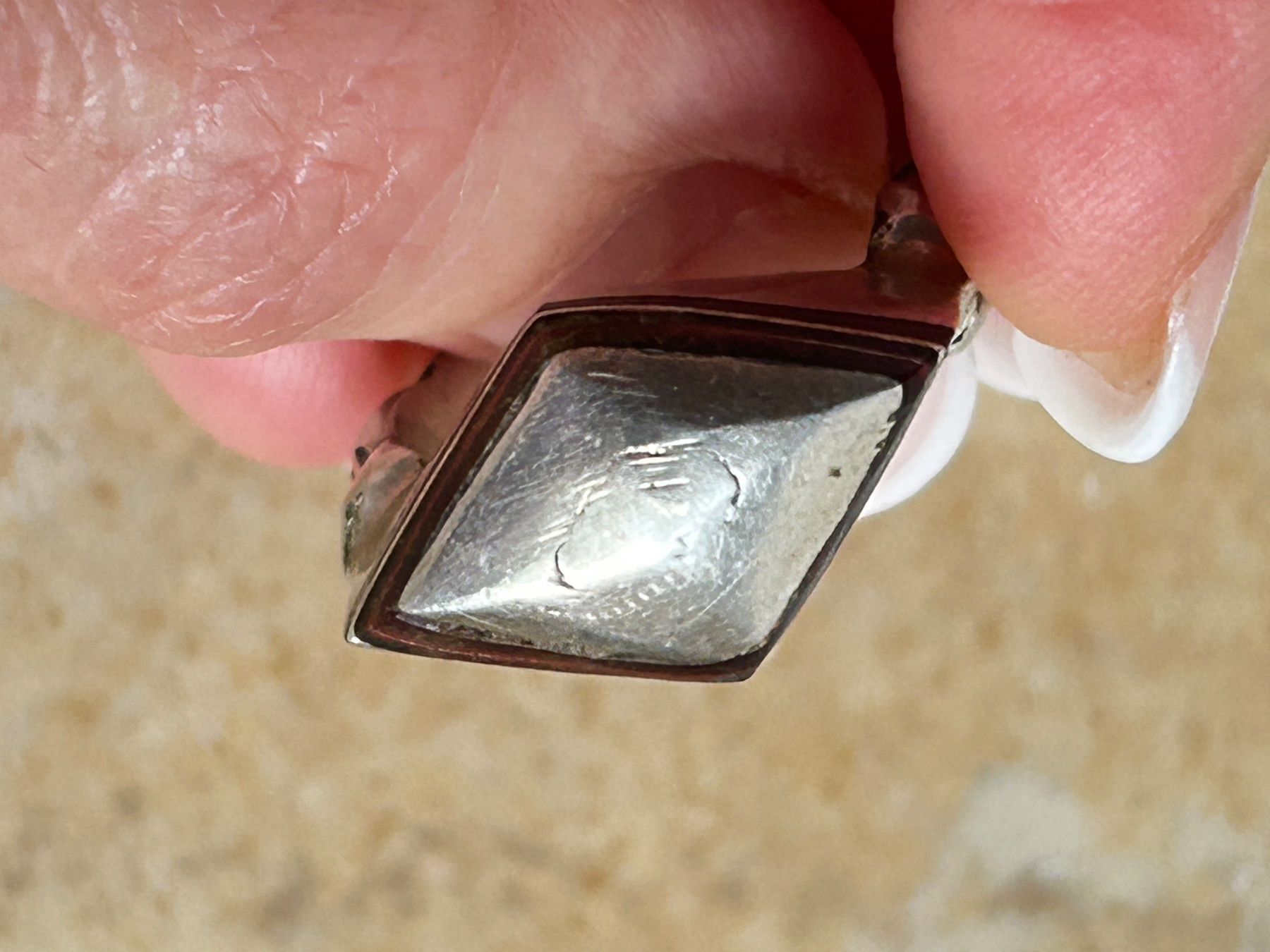 Ringe: Silberring SPECIAL Design, Grösse 57, orientalisch – Gebraucht aus Basel von bellespirit 4