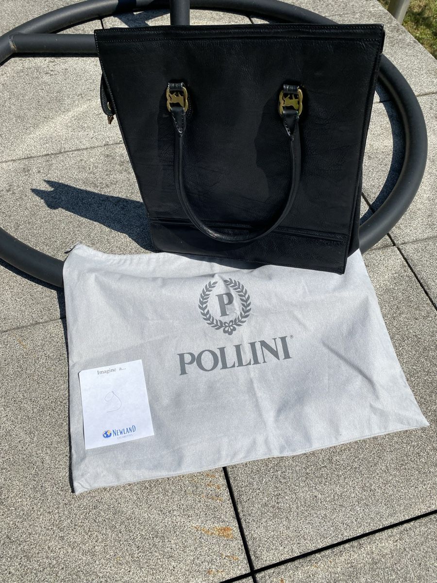 Borse da donna: Pollini heritage handbag black leather – Usato da Monteggio venduto da dem_7zj2