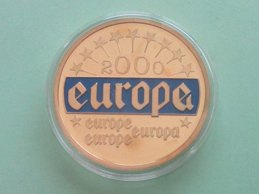 Medaglie: 3 Medaillen "EUROPA" - VERGOLDET – Nuovo (secondo la descrizione) da Degersheim venduto da Tforelle 6