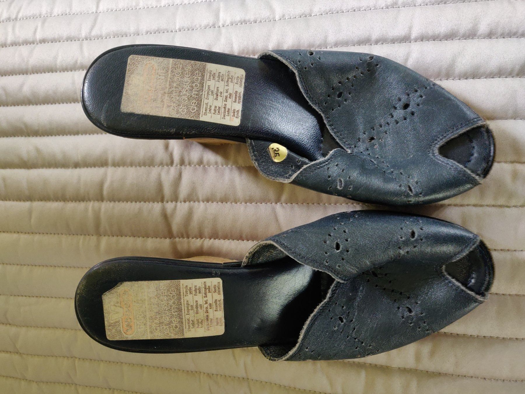 Scarpe da donna: Damen Leder Sandalen – Usato da Schwyz venduto da Francesca54