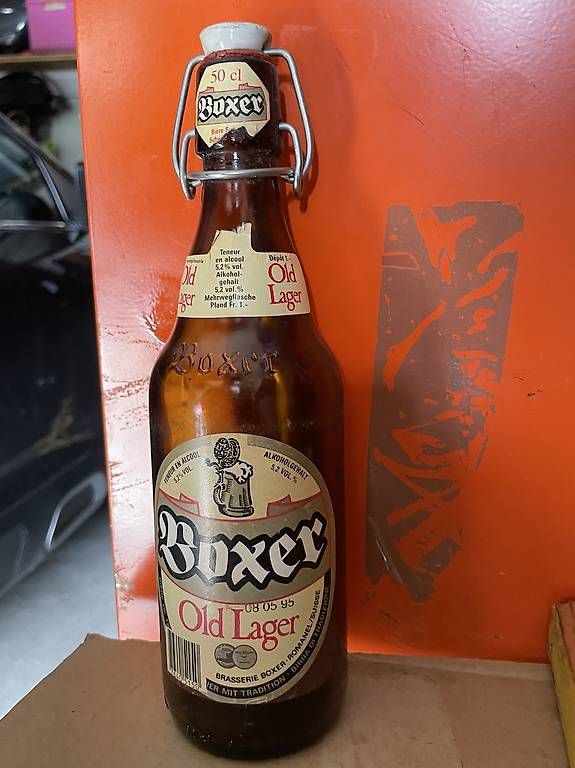 Bottiglie: Antike Bier Flasche Boxer  – Usato da Ibach venduto da brunnen55 4