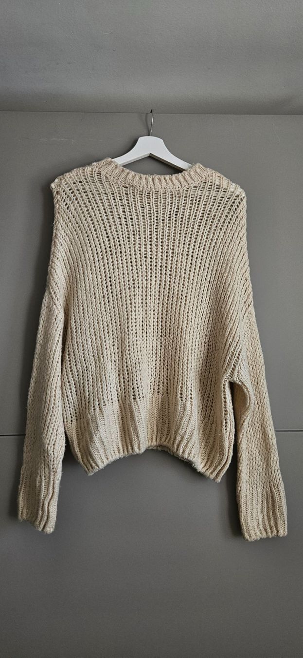 Maglioni & Felpe: Damen Pullover Strick, beige Grösse M – Usato da Birmensdorf ZH venduto da ele_mf8v 1
