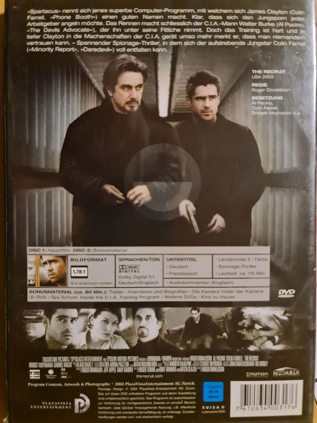 Tutti i DVDs: The recruit – Usato da Dintikon venduto da Vexi 1