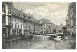 Gruss aus Langenthal (BE) Oberaargau - Ueberschwemmung 1910