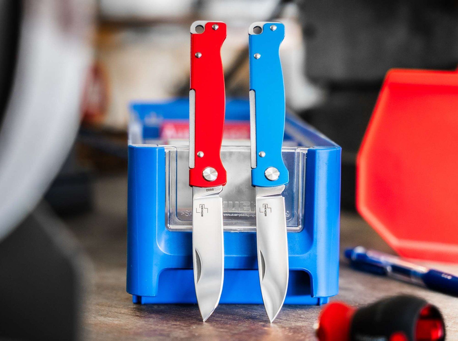 Accessori: Böker Plus Atlas Red – Nuovo e nell'imballaggio originale da Aadorf venduto da musur68 2