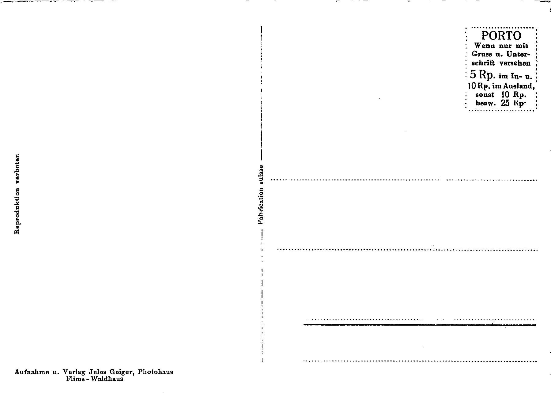 Ansichtskarten: Ilanz – Gebraucht aus Ottikon b.Kemptth. von Neptun1974 1
