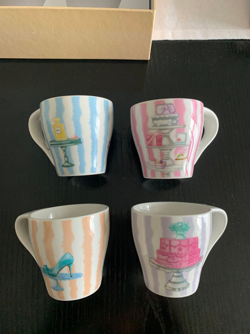 Tazze: Espressotassen mit Löffel – Nuovo e nell'imballaggio originale da St. Gallen venduto da Adwen 3
