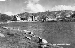 San Gottardo TI Ospizio del Gottardo panorama alpino