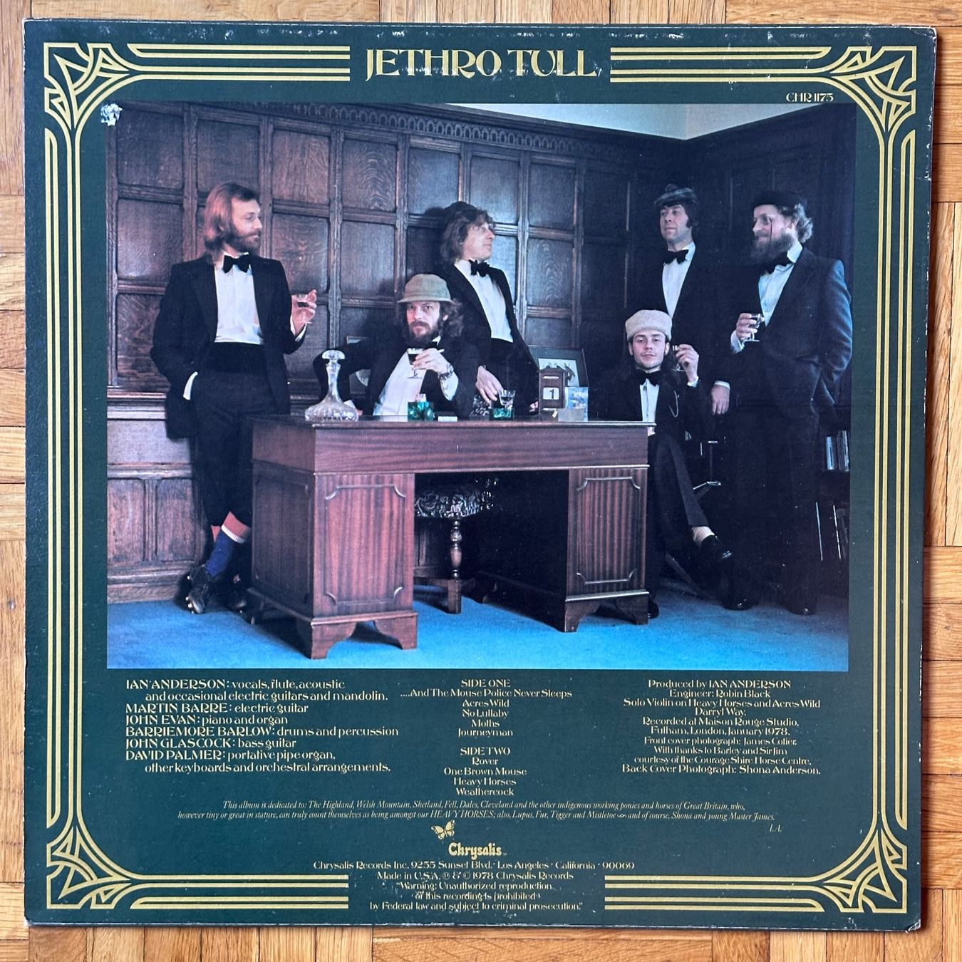 Dischi in vinile: LP - Jethro Tull - Heavy Horses – Usato da Breganzona venduto da Onairda75 1
