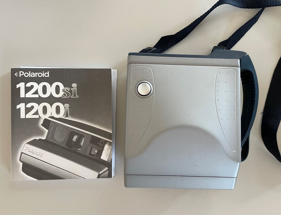 Polaroid 1200i Sofortbild Kamera mit Film, Komplett Set (Usato) a