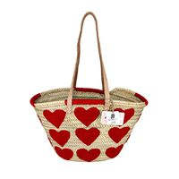 Sac panier de marché en paille