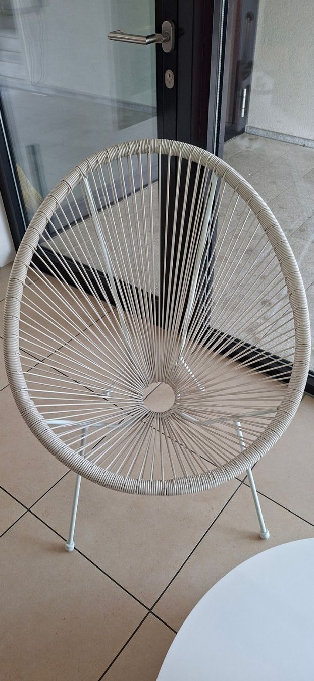 Sessel: 2 Balkon Sessel mit Tisch Drehbar – Gebraucht aus Alpnach Dorf von Kessy4 3