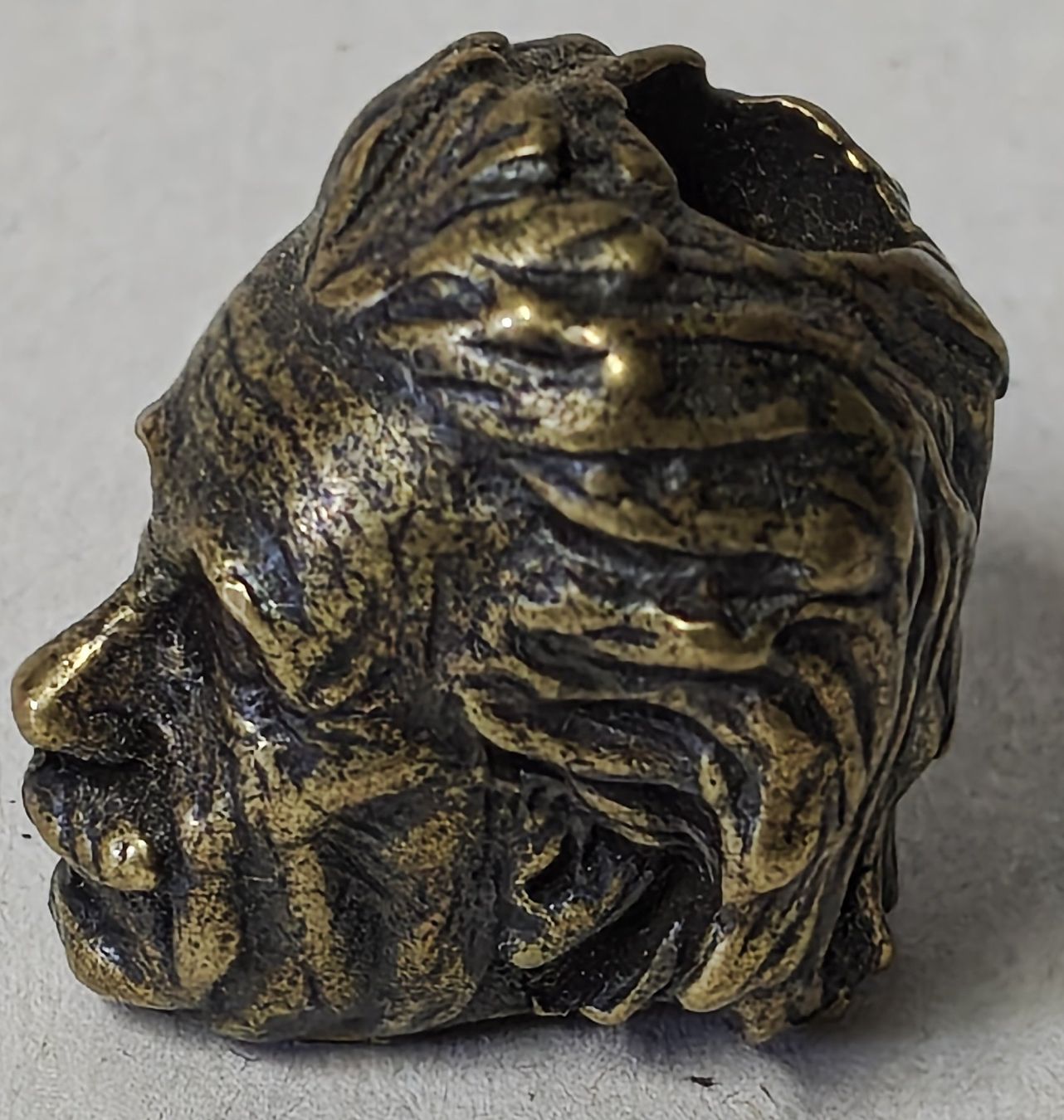 Figuren: Albert Einstein MINI Figur Messing – Gebraucht aus Uerkheim von Justi.y 1