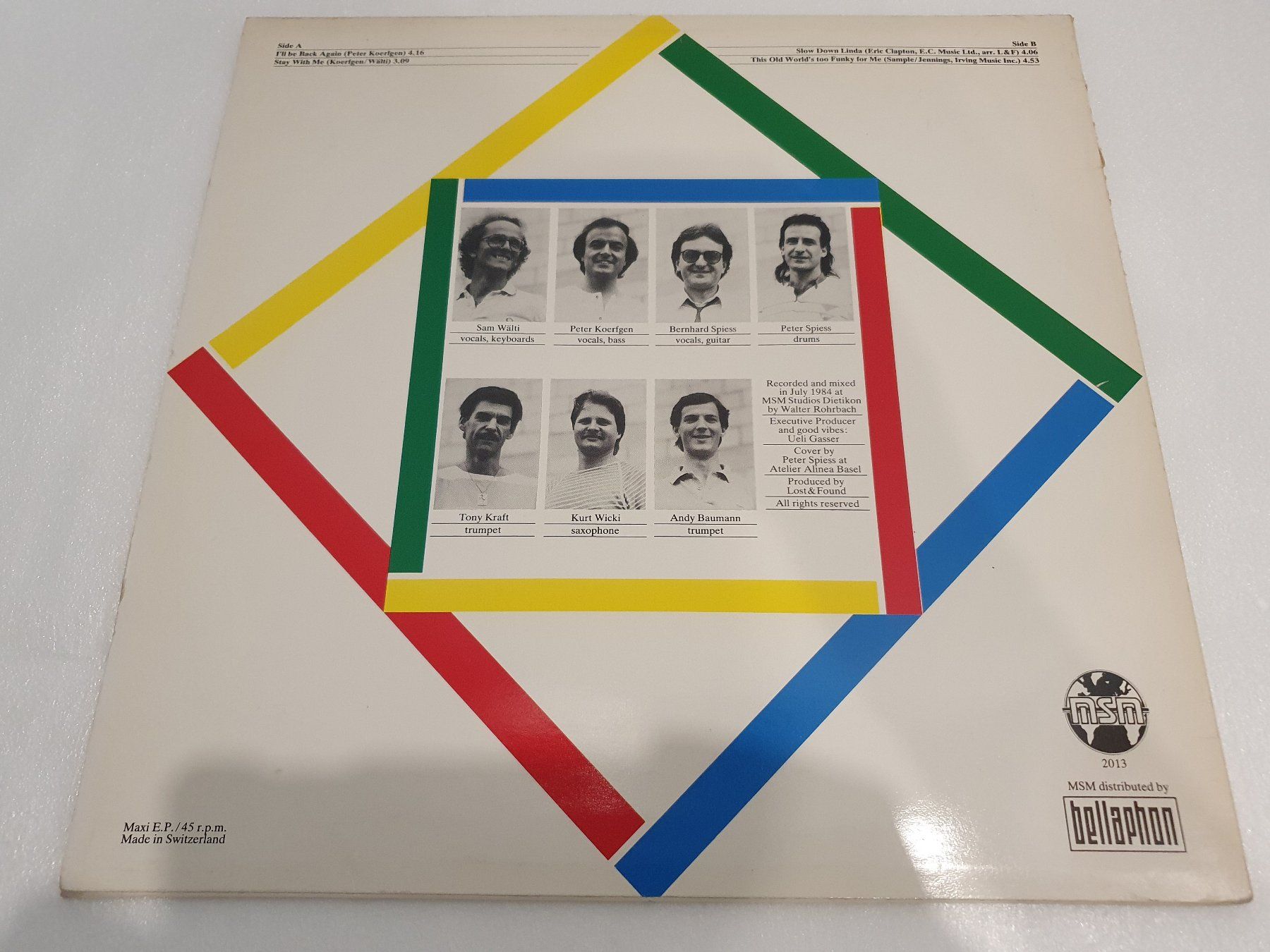 Dischi in vinile: Lost & Found – Back Again (Maxi, Pop) – Usato da Uster venduto da Vinyl-Leidenschaft 1