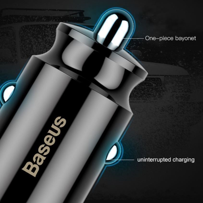 Baseus Caricabatterie: Auto-Ladegerät Mini Dual-USB-Ladegerät – Nuovo e nell'imballaggio originale da Unterägeri venduto da RmOnline 6