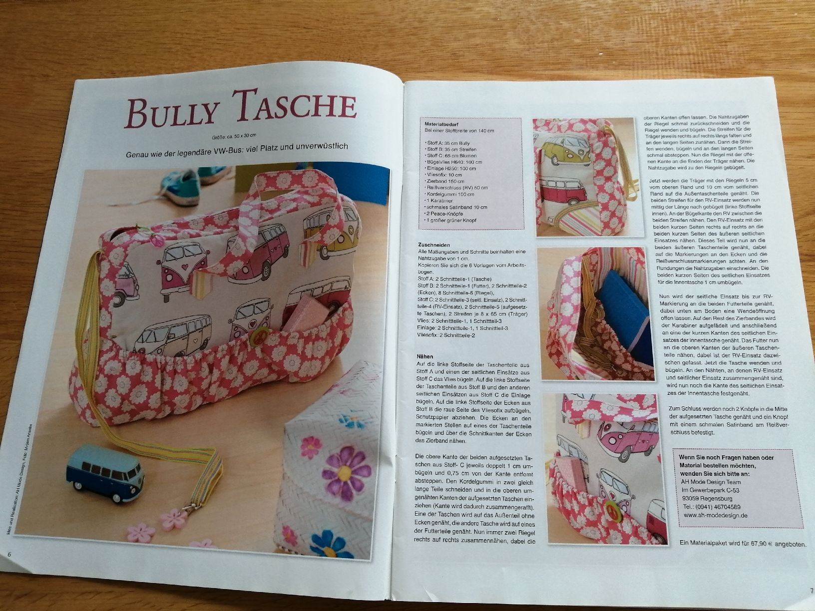 Riviste & Magazine: Patchwork Taschen Spezial - 30 Ideen mit  Arbeitsbogen – Nuovo (secondo la descrizione) da Honau venduto da holunder3 1