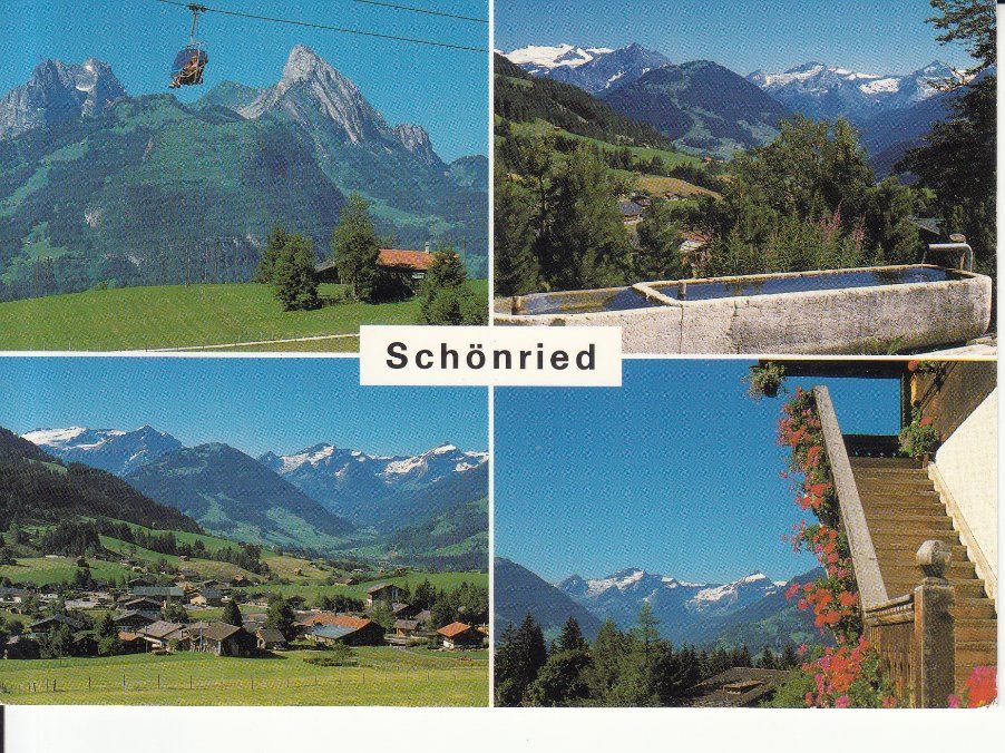 Cartoline postali: Schönried 1992 – Usato da Bürglen TG venduto da StampGraf