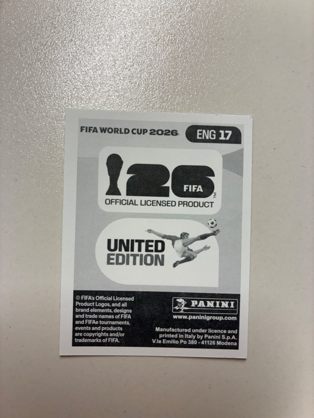 Panini Carte collezionabili: Panini WM 2026 Mexiko Sticker - ENG17 – Nuovo (secondo la descrizione) da Basel venduto da yac_h5js 1