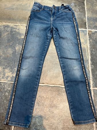 Jeans Vertbaudet 140 mit glitzender Détails
