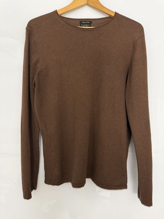 Massimo Dutti Pullover aus Baumwolle, Seide und Kaschmir