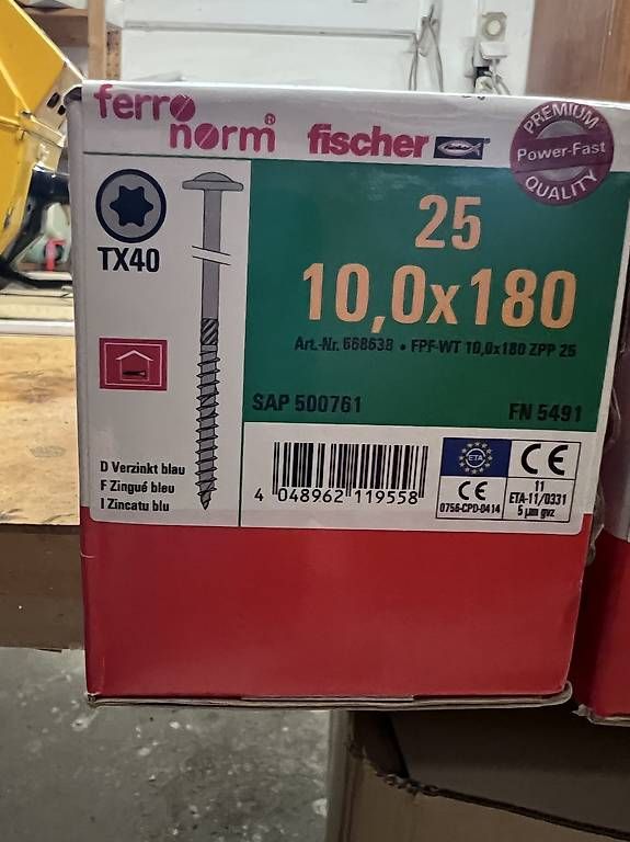 Alle Werkzeuge: 75 Holzschrauben Tellerkopf – Neu und originalverpackt aus Schinznach-Bad von w.tischler 2