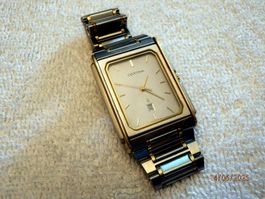 Certina, Quartz, Gehäuse + Armband mit Goldelemente, 27 x 37