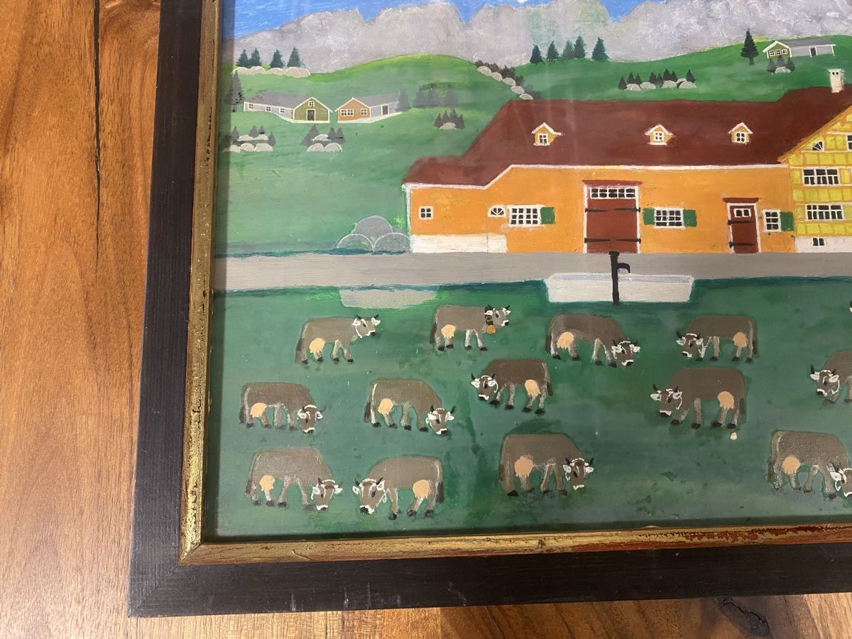 Dipinti: JOHANNES ROTACH 1962  APPENZELLERBILD – Usato da St. Gallen venduto da Goldband 4